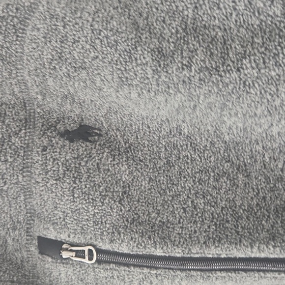 Polo Ralph Lauren Performance Gray Zip Up Knit Sweater - Picture 3 of 6